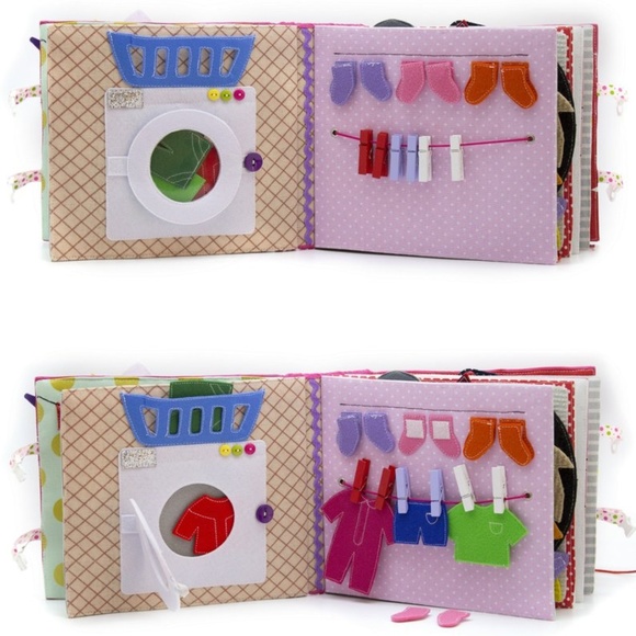 NEW-Activity quiet Book "Rainbow Pony Unic… - Picture 2 of 8